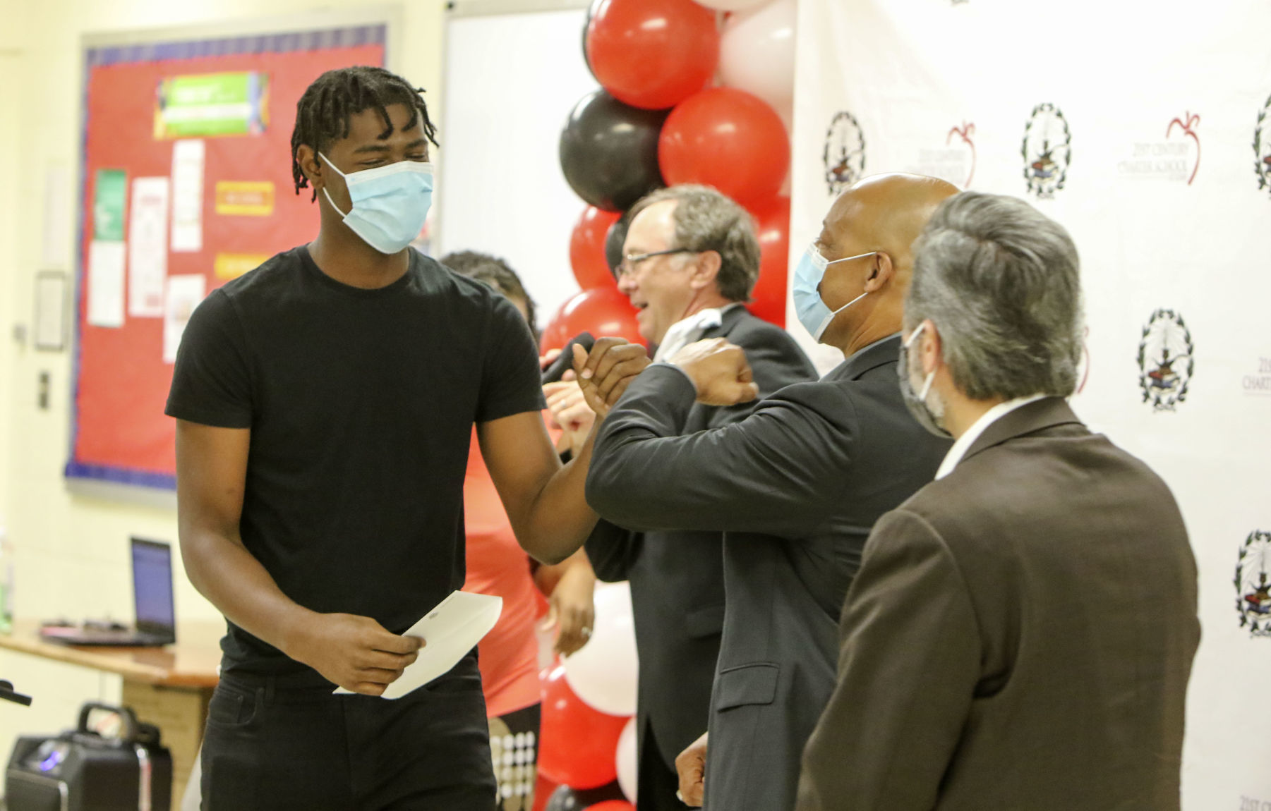 21st Century Charter School Gary high school students receive gift cards